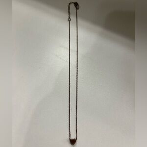 Elegant Rustic Heart Necklace